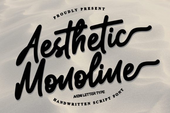 Aesthetic Monoline: Crafting Elegance in Every Stroke