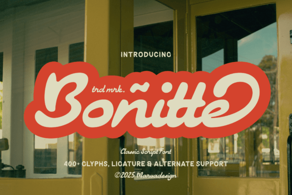 Bonitte: A Script Font Blending Nostalgia with Modern Charm