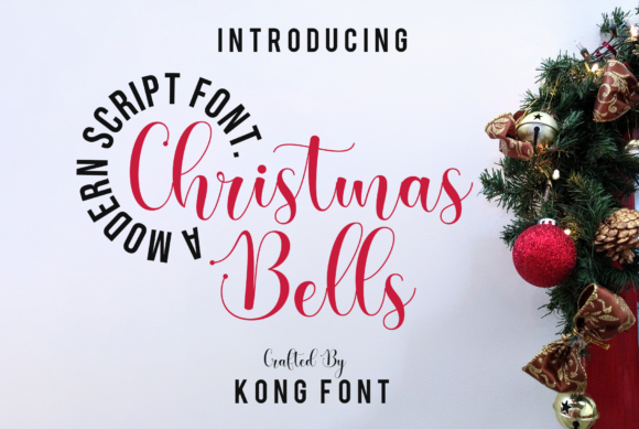 Christmas Bells: A Modern Handwritten Font for Festive Design