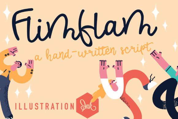 Discovering Flimflam: A Script Font with Effortless Charm