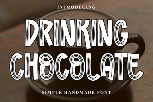 Drinking Chocolate: A Script Font for Modern Luxury
