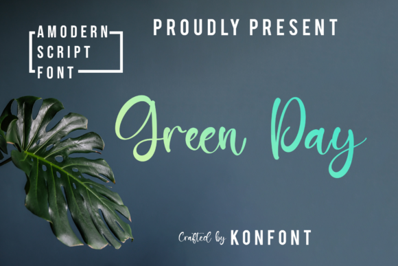 Green Day: The Playful Script Font for Modern Designs