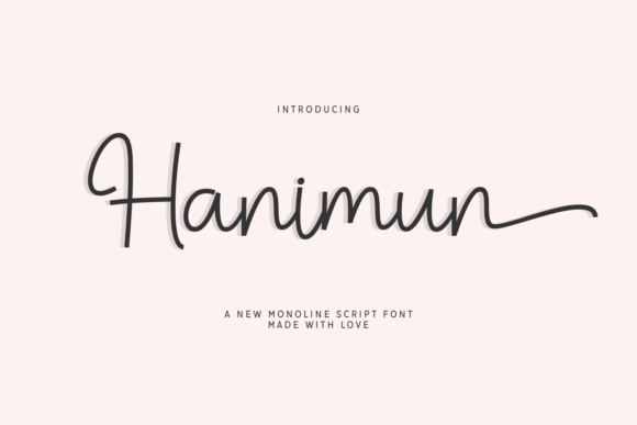 Hanimun Font: A Breath of Fresh Air for Minimalist Design