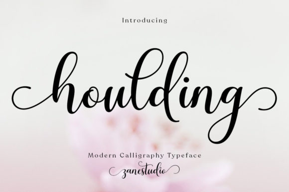 Houlding: A Script Font for Elegant, Personal Design