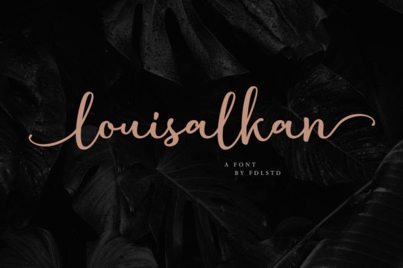 Louisalkan: The Elegant Script Font for Modern Branding