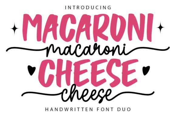 Macaroni Cheese Duo: A Stylish Serif & Script Blend