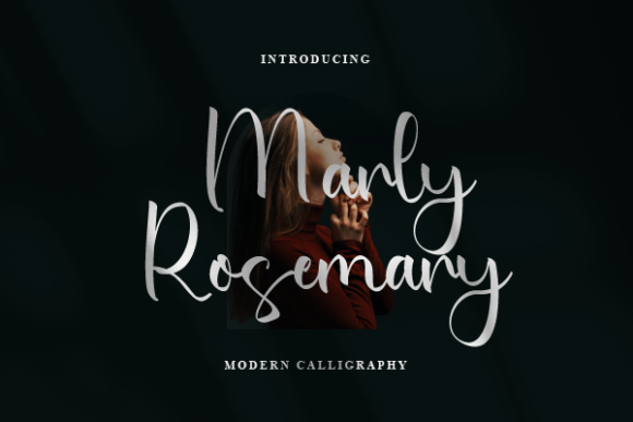 Marly Rosemary: A Script Font for Modern Branding