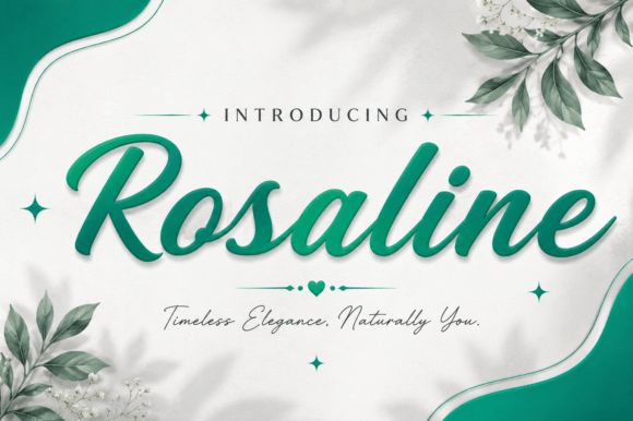 Rosaline: A Modern Script for Timeless Elegance