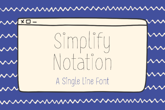 Simplify Notation: A Modern Script for Clean Branding