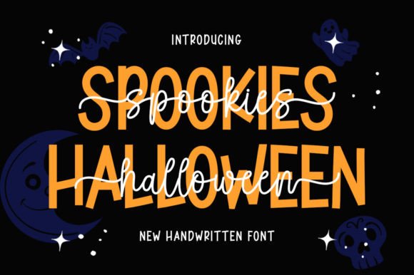 Spookies Halloween: A Stylish Font for Creative Projects