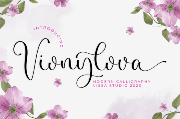 Vionylova: The Elegant Script Font for Modern Designers